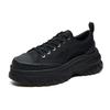 FILA Lava Canvas Sports Durable Low-Top Casual Shoes Women sneaker Black F12W124155FBK