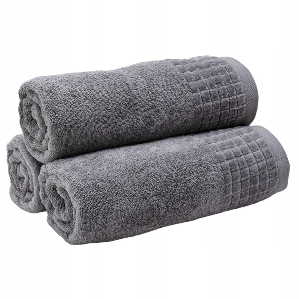 Terry Cotton Bath Towel 50x100 Thick Absorbent Polish Material