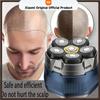 6D Electric Head Shaver for Bald Men, Upgraded Magnetic Shaving Head, USB Rechargeable LED Display, Rotary Shaver Grooming Kit