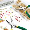 Mini Pliers, Long Nose, Bent Nose, Diagonal, End Cut, Linesmans, Needle Nose Pliers, 5'' Plier for Jewelry Making