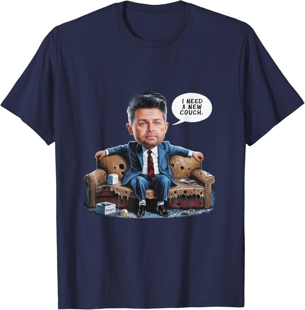 JD Vance I Need A New Couch Funny Political Weird Meme T-Shirt S-5XL Unisex T-Shirt S