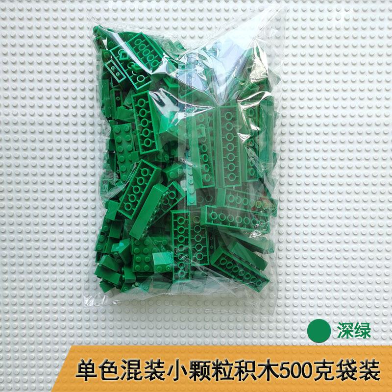 17colos 500g Compatible Small Particle Blocks Brick Single Multi-spec Mixed Creative Assembly Diy Building Blocks Loose