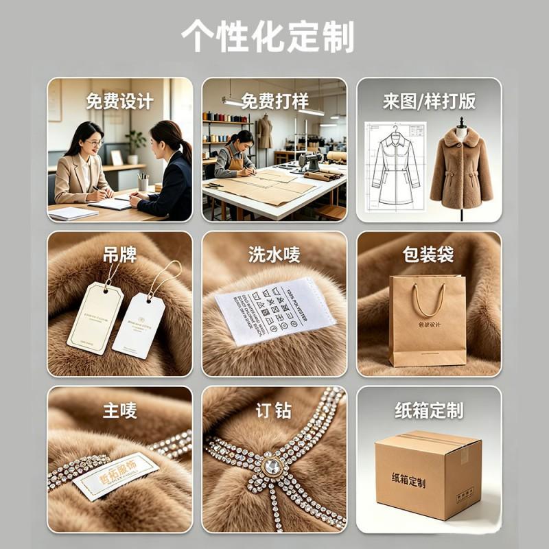Womens Faux Fur Coat