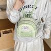 Cute Girls Cartoon Backpack Pu Material Lightweight School Bag For Daily Use