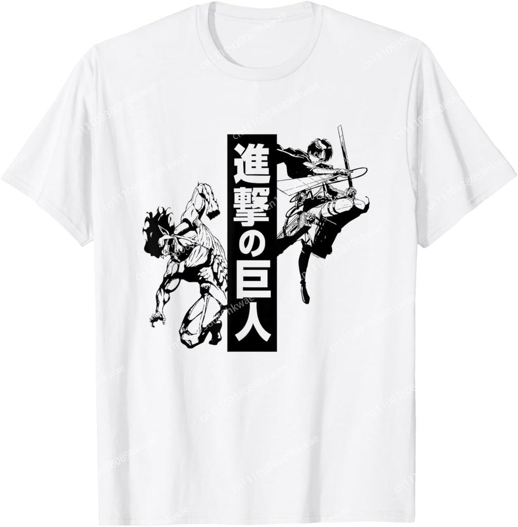 Attack On Titan Season 2 Eren Jaeger And Titan Form Anime Fashion Casual Funny Tshirt S6xl Summer