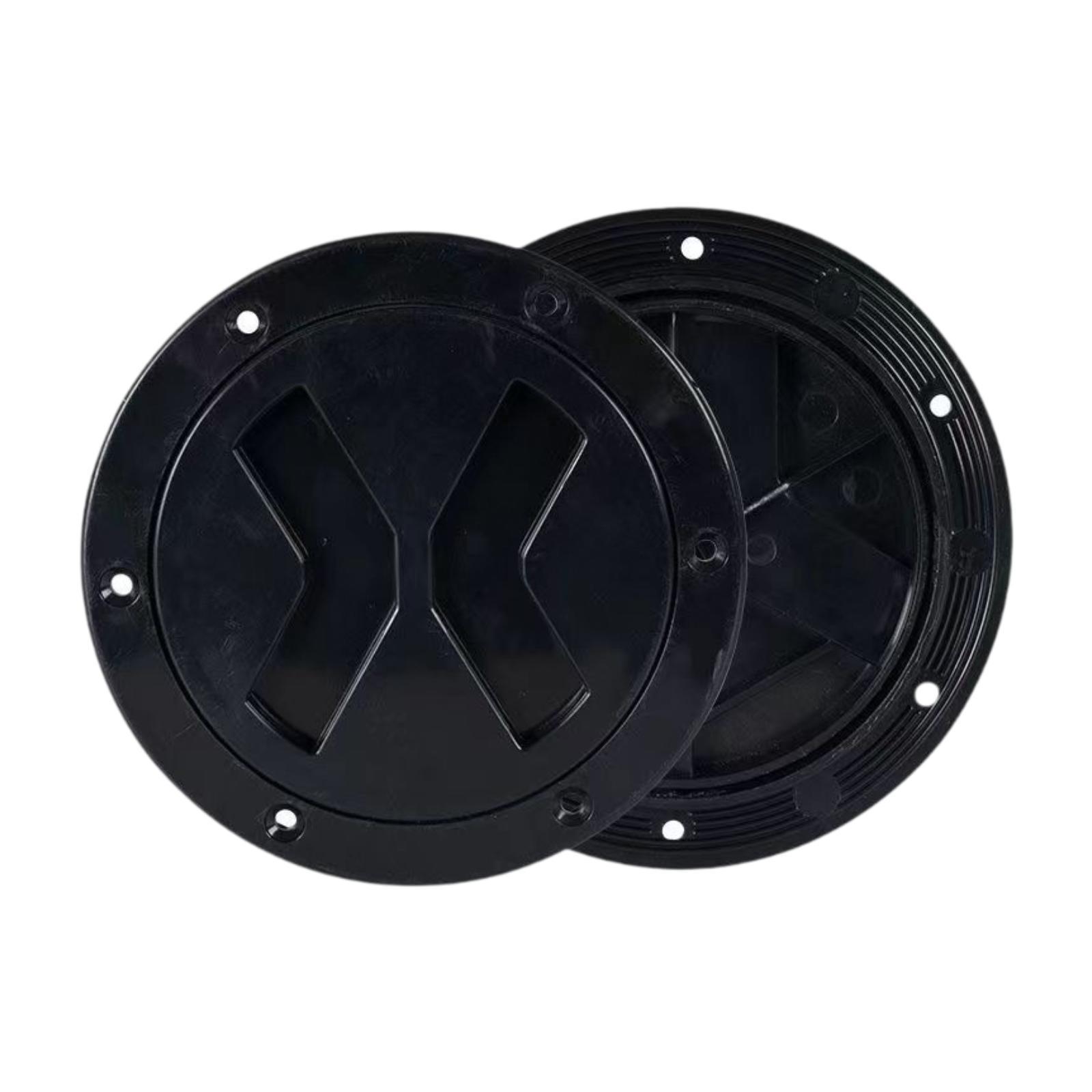 

ABS Waterproof Boat Hatch Deck Plate Non Slip Marine Inspection Hatch Cover for Kayak Yacht Platform Accessories