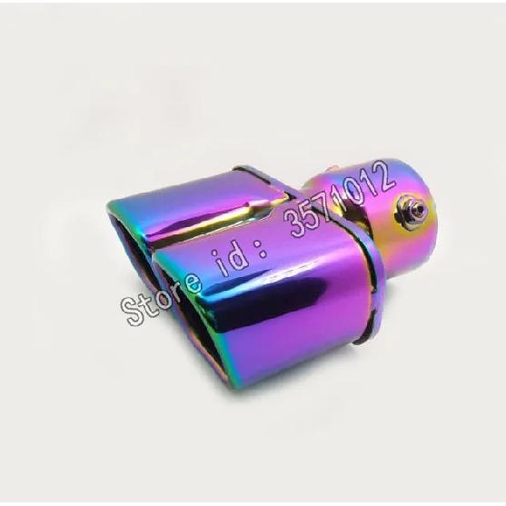 Car Cover Muffler Back Pipe Dedicate Exhaust Tip Tail Outlet Ornament Vent For Toyota Highlander 2015 2016 2017 2018