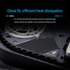 For PS5 M.2 NVME 2280 SSD Heatsink with Silicone Thermal Pad SSD Heatsink Radiator Magnesium Aluminum Alloy Hard Disk Heat Sink