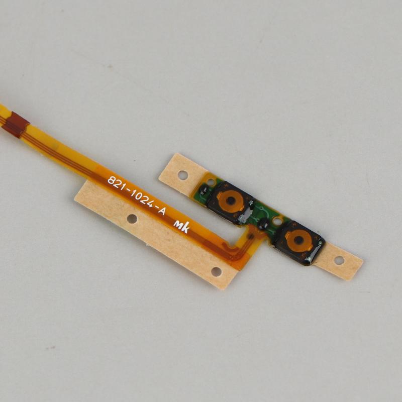 Cavo Flessibile Pulsante Volume Jack Audio Alimentazione Per Ipod Nano 6 6a Generazione Bianco Sostituzione