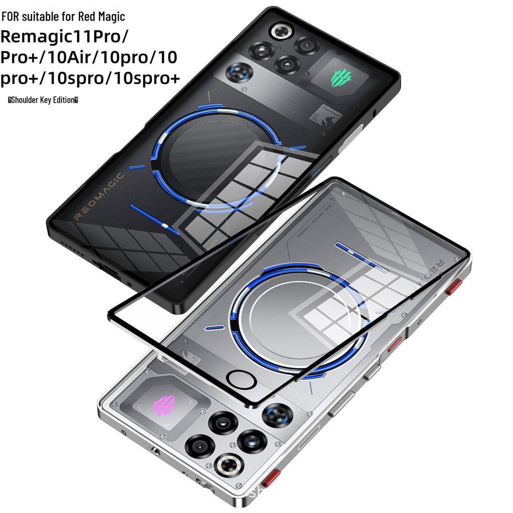 Single-Sided Snap Metal Phone Case for RedMagic 11Pro/Pro+/10 Air