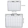 1ks Záznam Zpráva Měsíční plánovač Whiteboard S/L Calendar Board Kitchen Decor