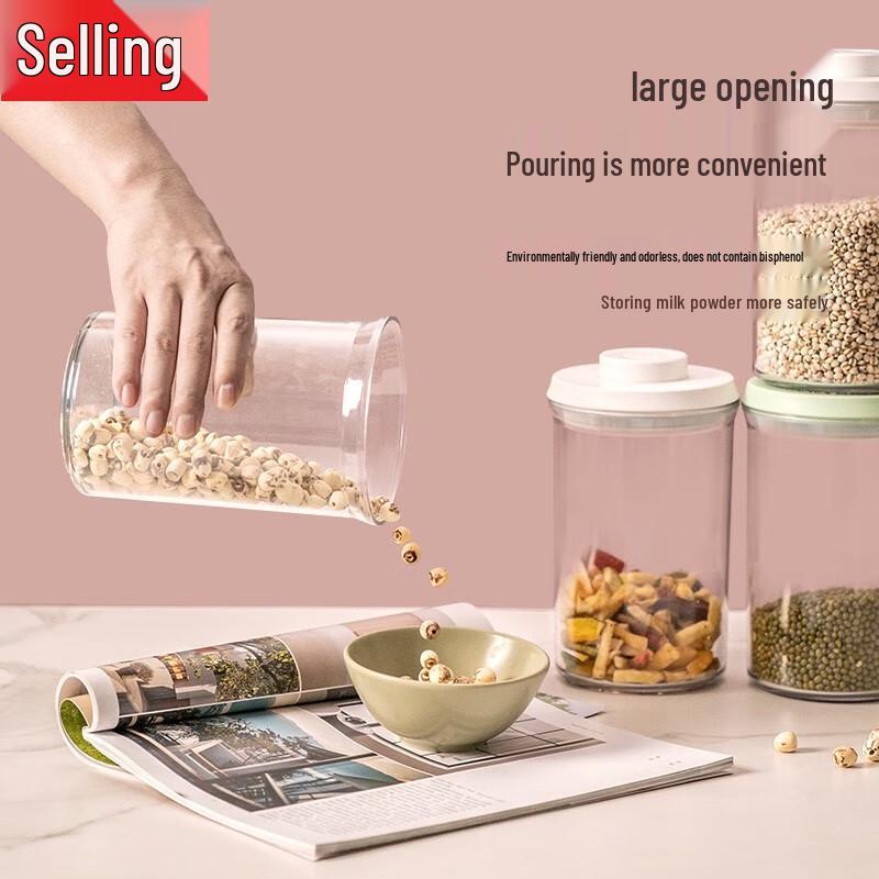 Qiaoteng Druckverschluss-Vorratsglas