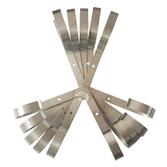 Stainless Steel Lifebuoy Holder with Tripod Storage Rack