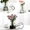 Vase für Blumen - Breite Anwendung Leicht zu reinigen und zu trocknen Transparente Glasvase Blumenvase