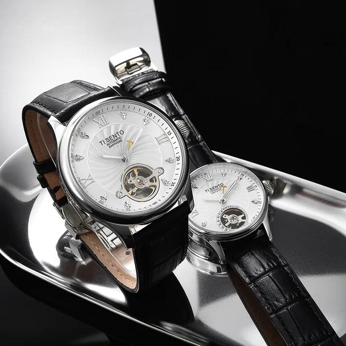 Snailing Automatic Leather Watch TS50301WTBK_L