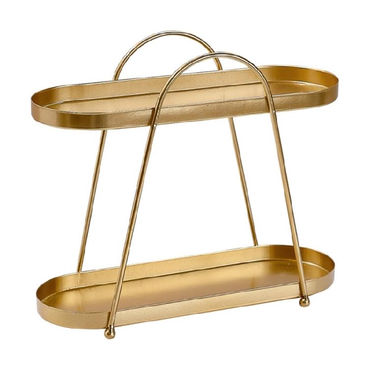 Modern Storage Rack Tray Convenient Display Stand Holder for Makeup and Jewelry