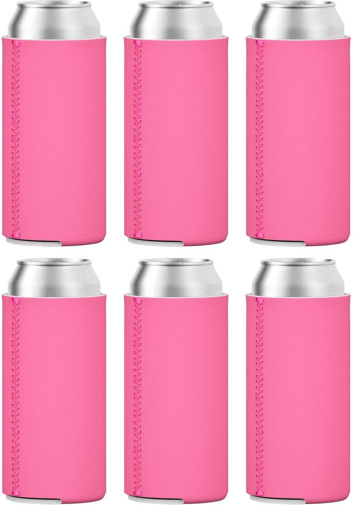 Plonas alaus skardinės aušintuvas 330 ml buteliams, izoliuotas neopreninis terminis dangtelis, pritaikomas didmeninėje prekyboje, vestuvėms, Coca Cola, gaiviųjų gėrimų skardinės logotipas