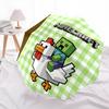 Minecraft Zombiepattern, automatic folding umbrella, portable and foldable design, 8 ribs, a Christmas or birthday gift.