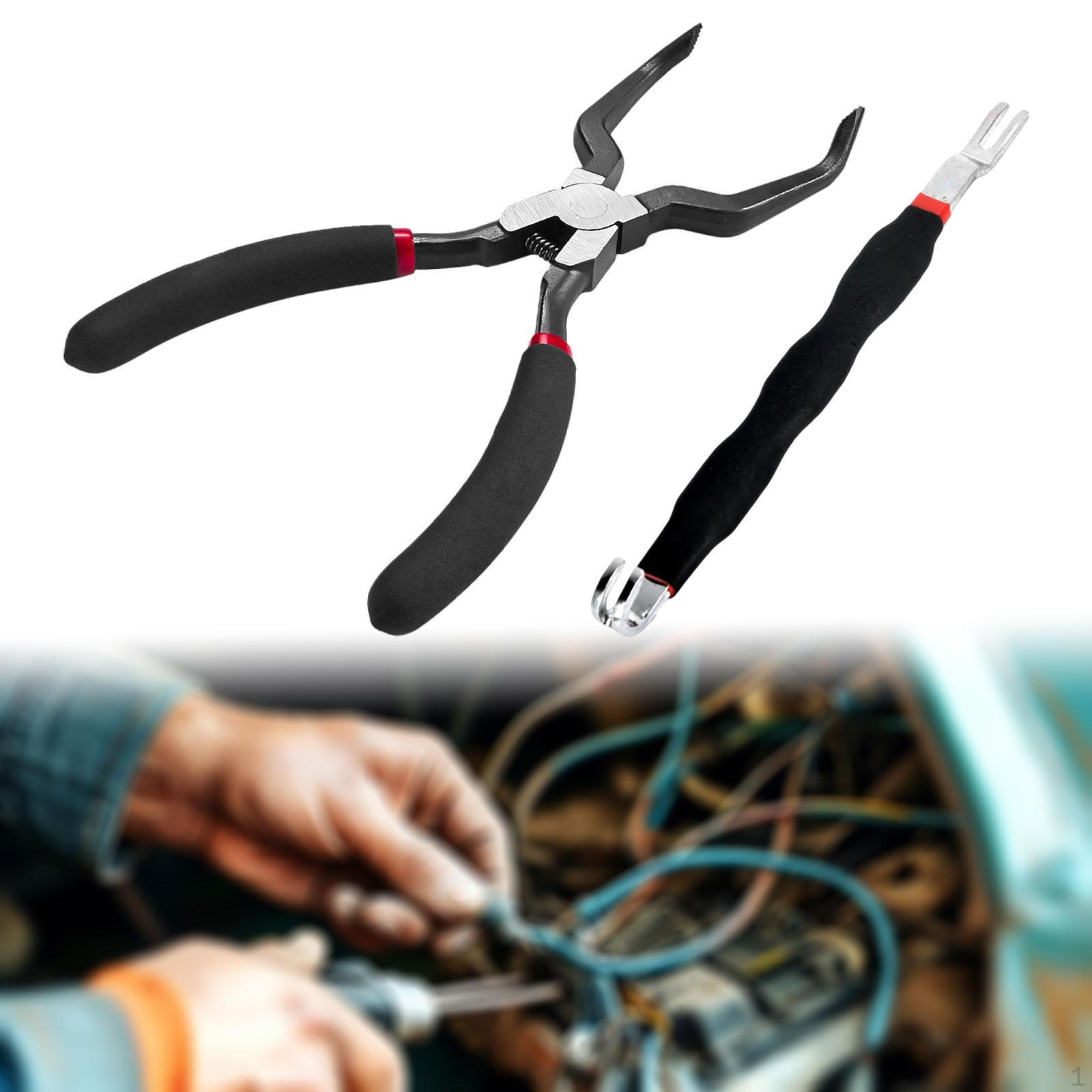 

Carbon Steel Electric Disconnect Plier Non Slip Handle Multipurpose for Cars Factory Worker чорний