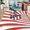 Tapis Motif Club de Football, Tapis Intérieur/Extérieur, pour Pique-nique, Salle de Jeux, Chambre à Coucher, Bureau, Salon, Tapis Décoration de Maison, Cadeau d'Anniversaire