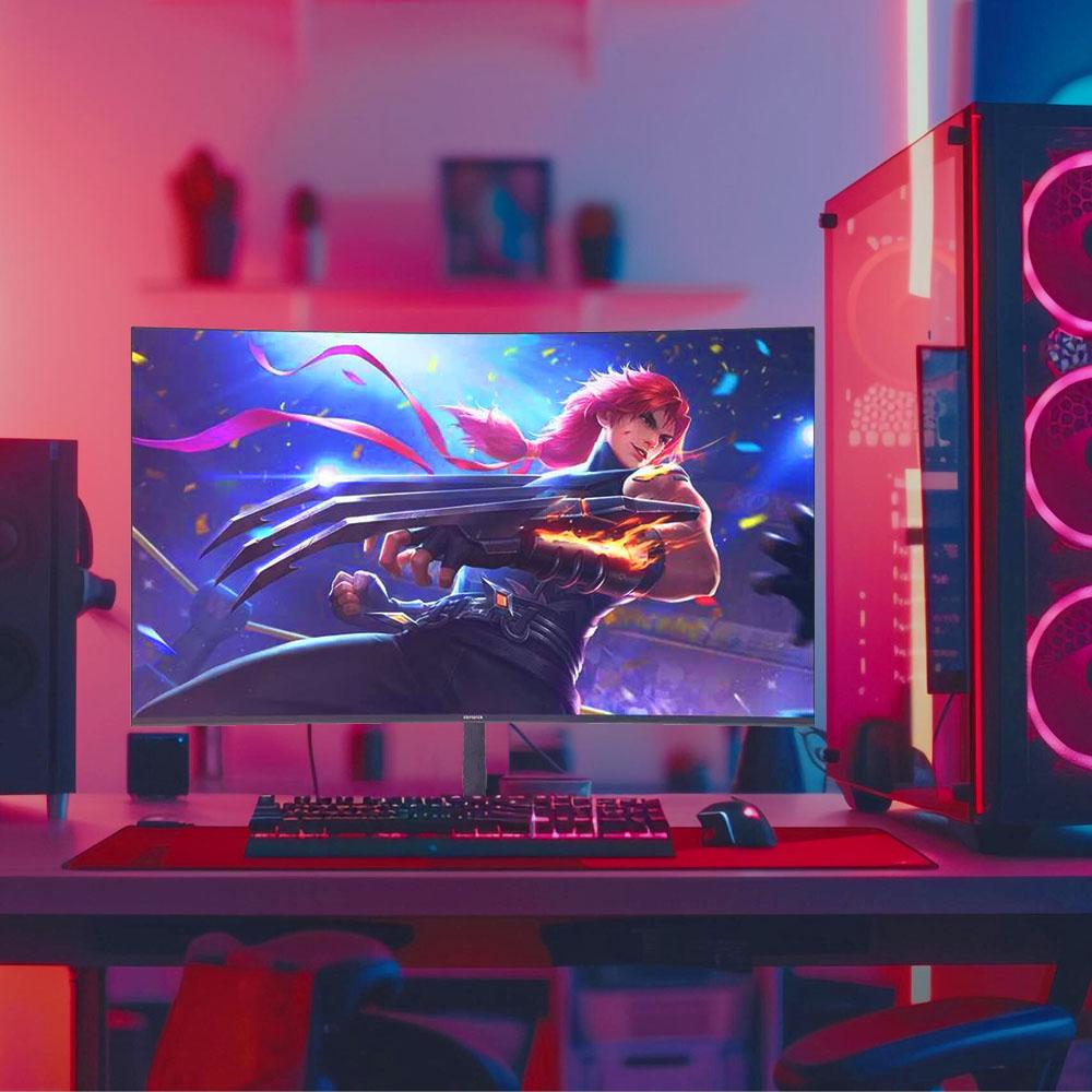 Monitor 27" Aiwa 1920X1080 | 144Hz | Hdmi | Senza Bordi Curvo