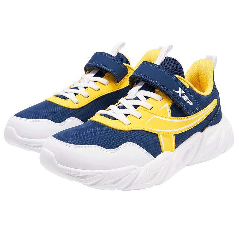 Xtep Kids Big Logo Hook-and-Loop Running Shoes EU 38