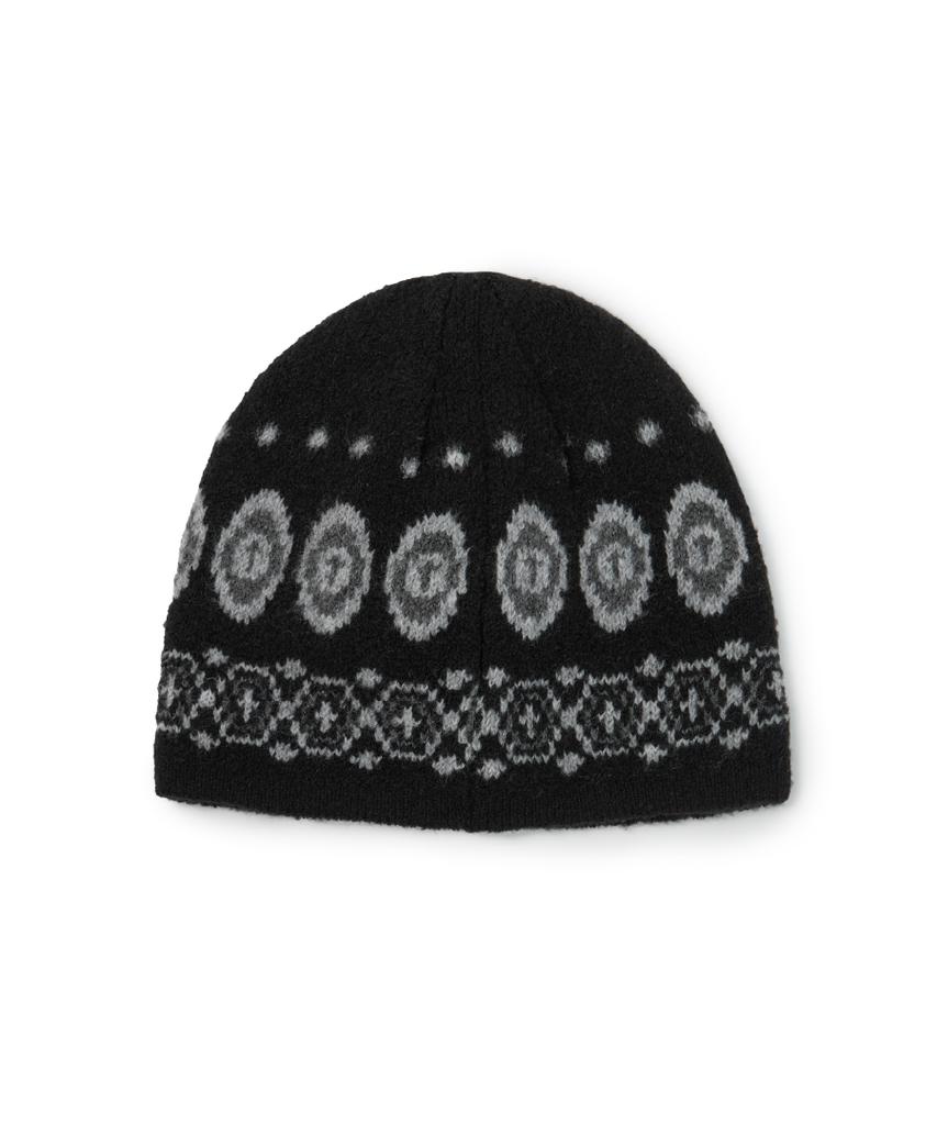 ETCE Nordic Jacquard Beanie (Black)