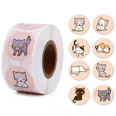 100-500Pcs High-Quality Love High-Quality Cat High-Quality Sticker High-Quality Aesthetic High-Quality Children'S High-Quality Reward High-Quality