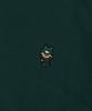 DISTN9NE Basic Small Embroidered Short Sleeve T-Shirt Lq7Tu437_Dark Green