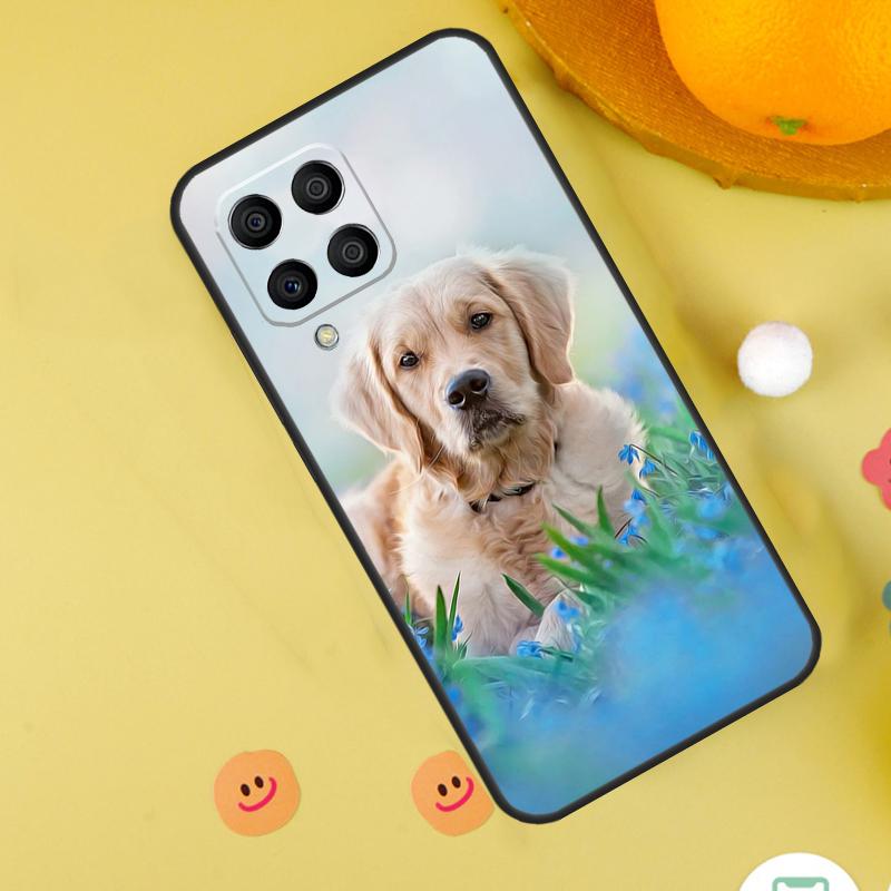 Golden Retriever Dog Case For Samsung Galaxy M31 M32 M12 M52 M21 M15 M55 M56 M36 M16 M06 M13 M33 M53 M14 M34 M54