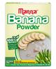 Manna Bananų milteliai žali, Kannankaya milteliai, Be pridėto cukraus, dažiklių, kvapiklių ar konservantų. Pagaminta iš natūralių žalių bananų. 200g