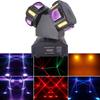 Moving Head Stage Lamp Infinitely Rotating Support DMX512 Signal/Master/Slave/Auto Demo/Sound