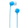 Sony Wireless Bluetooth Up to 8 Hours of Continuous with 2018 L WI-C300 Earphones Compatible, Playback, Mic, Model, Blue, WI-C300