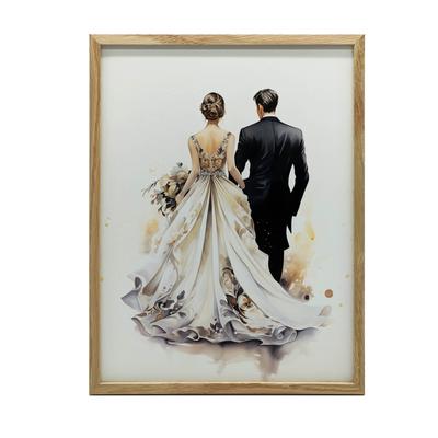 Hochzeitsträume Hochzeitsträume, 50X70 Cm, Ohne Rahmen, Premium-Leinwand auf Keilrahmen