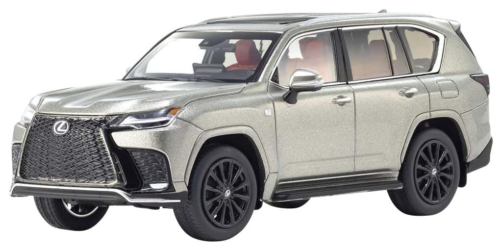 Originální Kyosyo Lexus LX 600 F SPORT Titanium, pouze hotové vozidlo, produkt 1/43 (Sonic F/Export LHD)