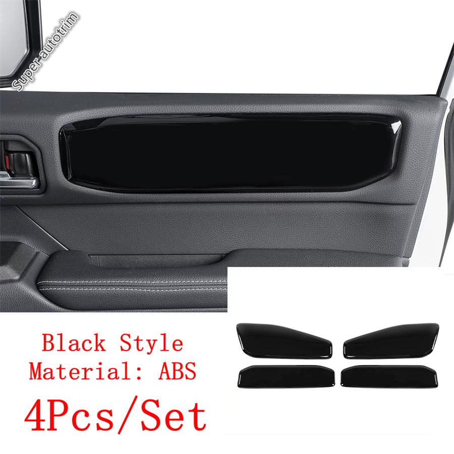 Black Head Light Steering Wheel Dashboard Frame Cover Trim Accessories For Toyota Land Cruiser 250 Prado LC250 2024 2025 2026