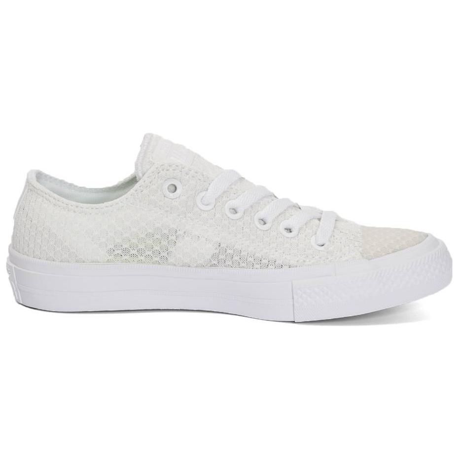 Converse Chuck Taylor All Star 2 Low Triple White Unisex Sneakers 155463C