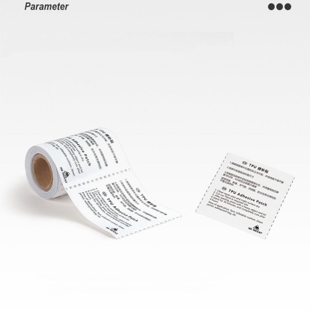 TPU Repair Patch Inflatable Products Leak Repair Patch For Outdoor Tarp Boat Covers Sail