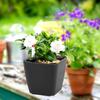 Vaso auto-irrigante Vasi per Piante e Fiori con Indicatori di Livello dell'Acqua Vasi Auto-irriganti per Piante Grasse da Interno e Esterno