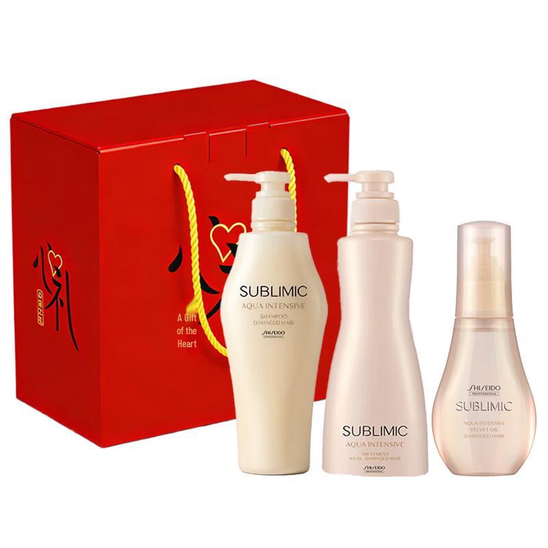 Shiseido Professional Sublimic Набор для интенсивного восстановления волос Aqua