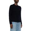 Polo Ralph Lauren Cable Knit Ribbed Crew Neck Sweater Women Sweater Navy-Blue 211926543-009