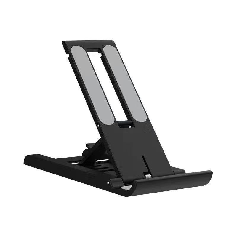 Mobile phone holder Lazy bedside desktop mobile phone Tablet live broadcast Multifunctional folding bracket Adjustable folding rack чёрный