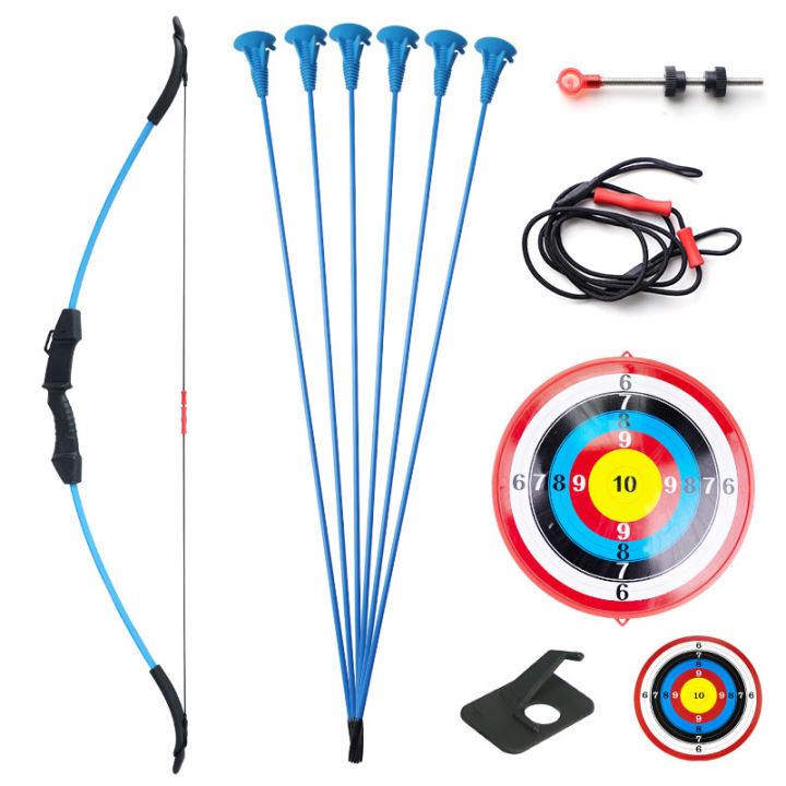 Kids' Recurve Bow Set with Suction Cup Arrows for Parent-Child Outdoor Fun
