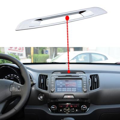 Car Center Dash Storage Slot Molding Decoration Sticker for Kia Sportage SL Sportage 3 2011-2015 Car Interior Accessories