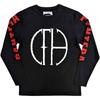 Longsleeve Pantera Frayed Logo Official Tee T-Shirt Mens Unisex