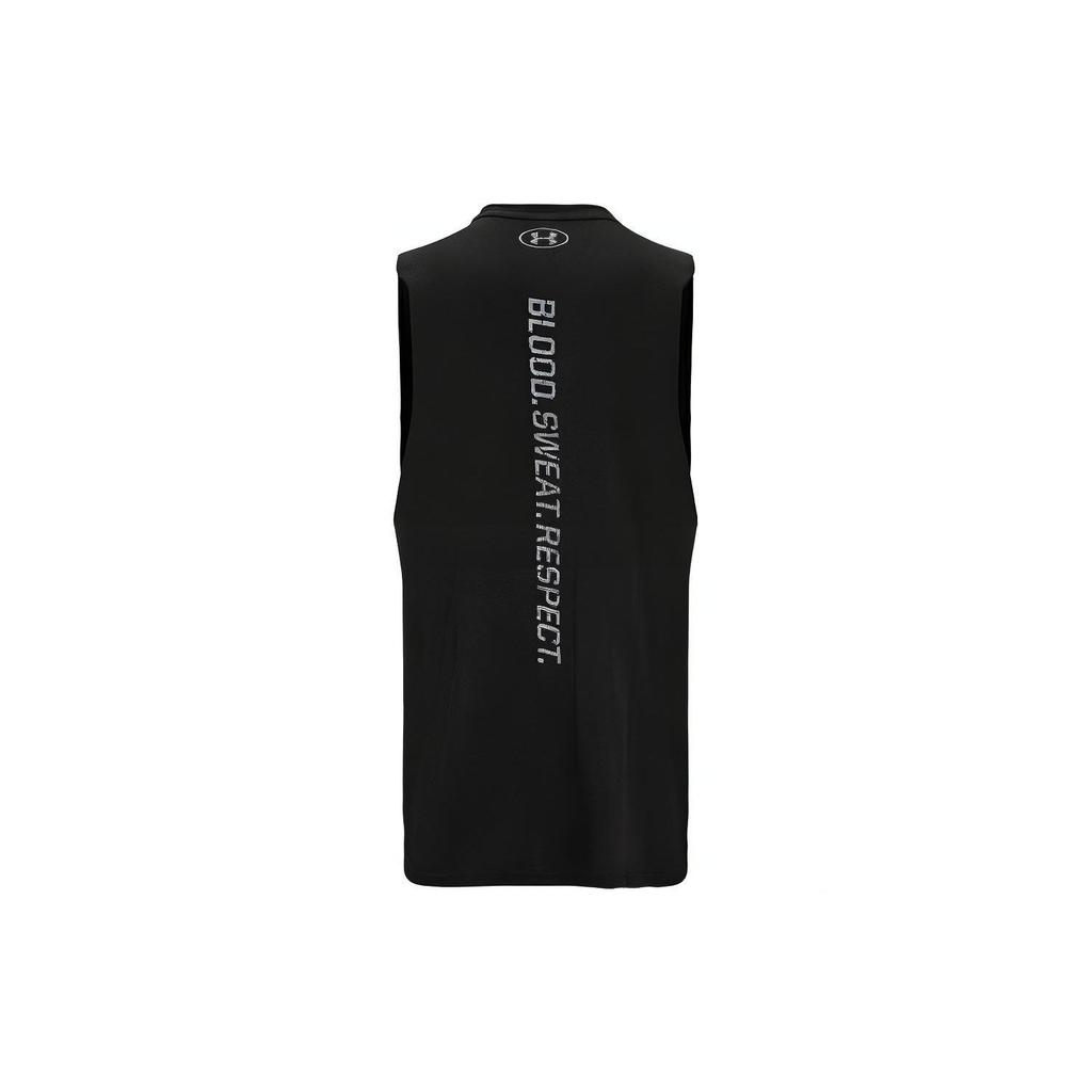 Under Armour Project Rock Training Sports Tank Top Men Tops Black 1360741-001