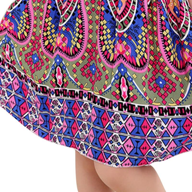 Girls Summer Bohemian Suspenders Beach Skirt Beach Skirt