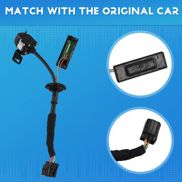 95760B4300 is compatible with Hyundai Kia rearview cameras. No size required