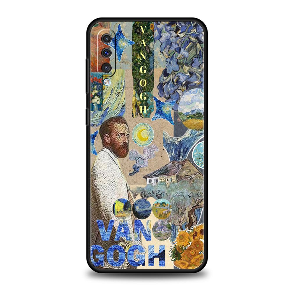 

Vincent Van Gogh flower Phone Case For Samsung A56 A36 A26 A24 A16 A14 A12 A32 A50 A70 A22 A40 A34 A54 A42 A52 5G A06 Cover Samsung A56