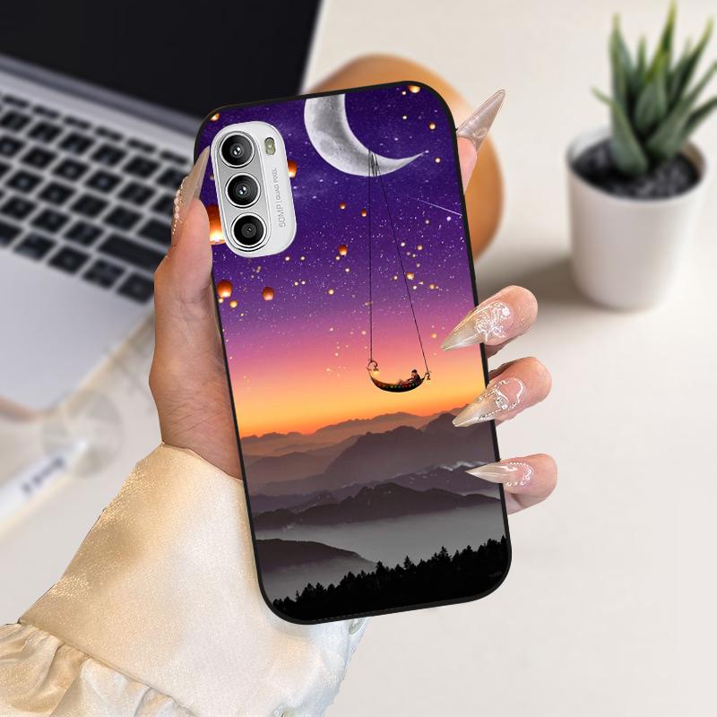 Cartoon Animal Cases For Motorola G52 4G Bumper Cover On Moto G82 G71s 5G Soft Silicon Phone Case For Motorola G 82 Coque Fundas